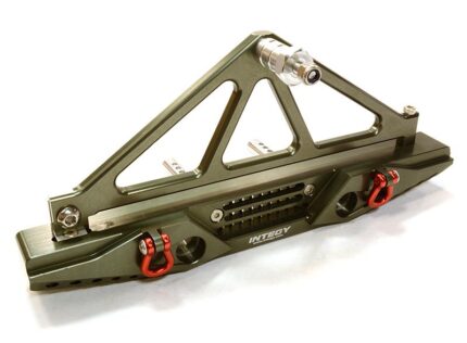 Billet Machined Realistic Rear Bumper for Axial SCX-10 Crawler w/ 43mm Mount