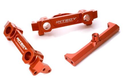 Billet Machined Brace & F/R 43/40mm Type Bumper Mount for Axial SCX-10 Crawler