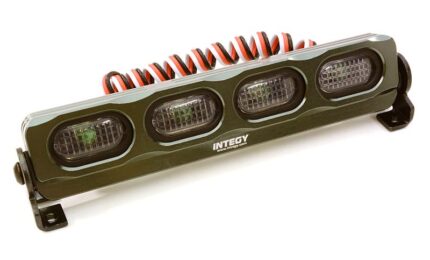Realistic Roof Top SMD LED Spot Light 107x19x25mm for 1/10 Scale Crawler