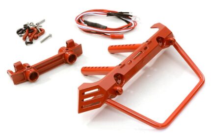 Metal Realistic Front Bumper w/ 40mm Mount for Axial SCX-10 Crawler