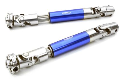 Billet Machined Stainless Steel Center Drive Shafts for Axial 1/10 SCX-10