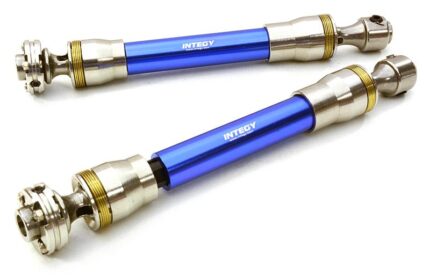 Billet Machined Stainless Steel Center Drive Shafts for Axial 1/10 Wraith 2.2