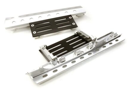 Billet Machined Realistic Deluxe Side Step for SCX-10, Dingo, Honcho & Jeep