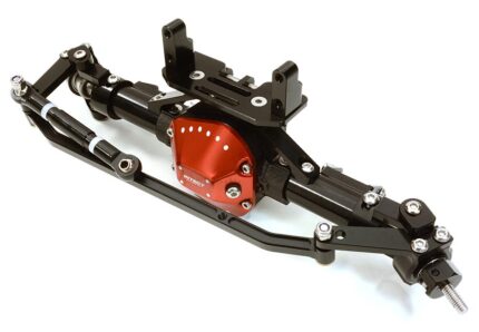 Complete Billet Machined T10 Front Axle for Axial 1/10 SCX-10 Dingo Honcho Jeep