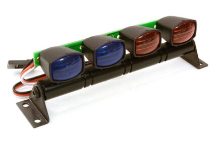 Realistic Roof Top SMD LED Light Bar 108x20x30mm for 1/10 Scale Crawler