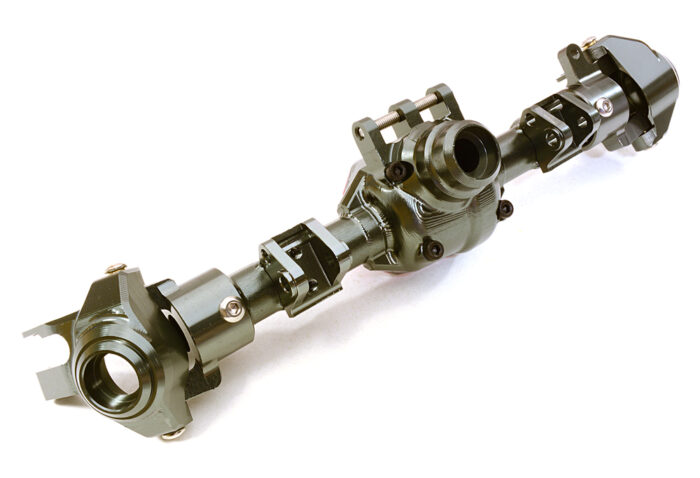 CNC Machined Front Axle Housing Kit for Axial SCX10 II 90046 Scale Rock Crawler - Image 2