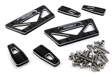 CNC Machined Chassis & Shock Mount Lift Kit for Axial 1/10 SCX-10 Scale Crawler