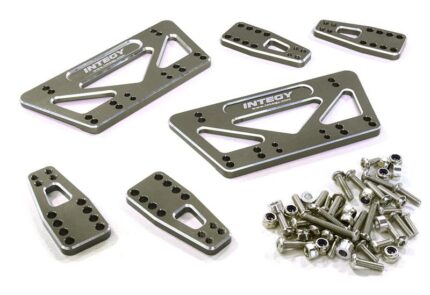 CNC Machined Chassis & Shock Mount Lift Kit for Axial 1/10 SCX-10 Scale Crawler
