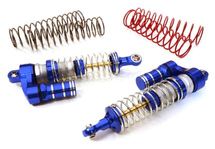 Machined Piggyback Shock (2) for Axial 1/10 SCX10 II Scale Crawler (L=95mm)