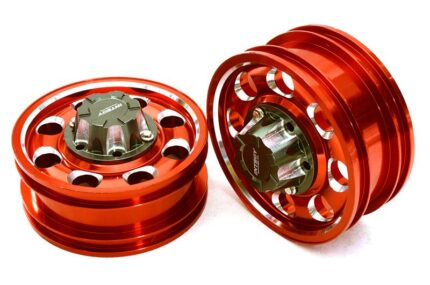 Billet Machined Alloy Front Wheel for Tamiya 1/14 Scale Tractor Trucks