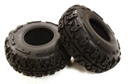 All Terrain Off-Road 2.2 Size (2) Tire O.D. 133mm for 1/10 Scale Crawler