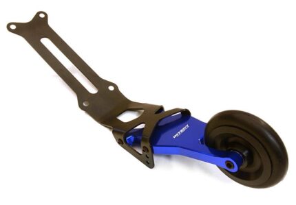 Billet Machined Blue Wheelie Bar Kit for Traxxas X-Maxx 4X4