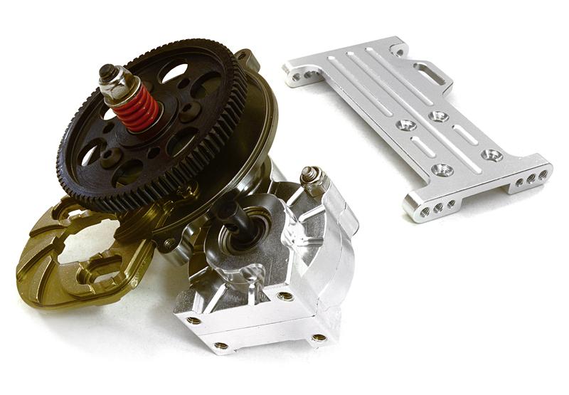 Billet Center Gearbox w/ Metal Gears for AX10, SCX-10, and Custom DIY Projects