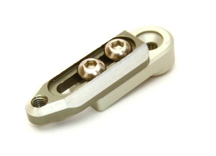 Alloy Machined Adjustable length Servo Horn 24T for Hitec Servo (r=20-27mm)