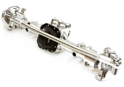 Billet Machined Complete Front Axle Housing Assembly for Axial SCX10 II 90046