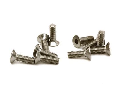 Steel 3 x 10mm Countersunk Hex Screw (10) RC Hardware