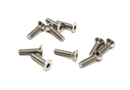 Steel 3 x 12mm Countersunk Hex Screw (10) RC Hardware