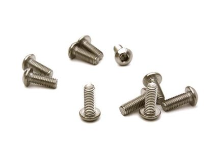 Steel 3 x 8mm Button Head Hex Screw (10) RC Hardware