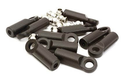M3 Size Straight 27mm length Ball Ends Type Tie Rod Ends, w/ 3mm Ball Links