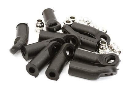 M4 Size Angled 25mm length Ball Ends Type Tie Rod Ends, w/ 3mm Ball Links