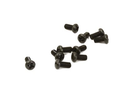 Metal 3 x 6mm Button Head Phillips Screw (10) RC Hardware