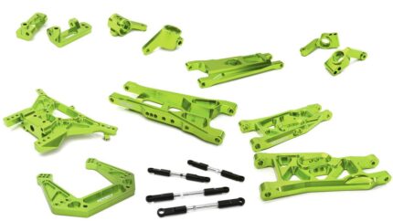 Billet Machined Alloy Suspension Kit for 1/10 Stampede 2WD, Rustler 2WD, Bigfoot