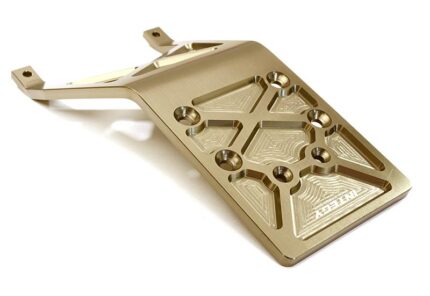 Billet Machined Alloy Rear Skid Plate for 1/10 Stampede 2WD & Bigfoot 2WD Truck