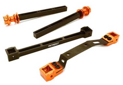 Extended Rear Body Mount & Post Set for Traxxas Stampede 4X4