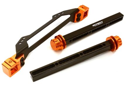 Extended Front Body Mount & Post Set for Traxxas 1/10 Slash 2WD