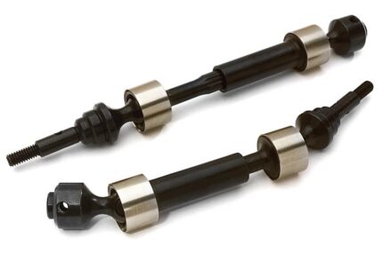 Dual Joint Telescopic Front Drive Shafts for TRX 1/10 Stampede 4X4 & Slash 4X4