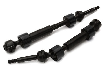 Dual Joint Telescopic Rear Drive Shafts for Traxxas 1/10 Stampede 4X4 & Slash 4X