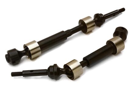 Dual Joint Telescopic Rear Drive Shafts for TRX 1/10 Stampede 4X4 & Slash 4X4