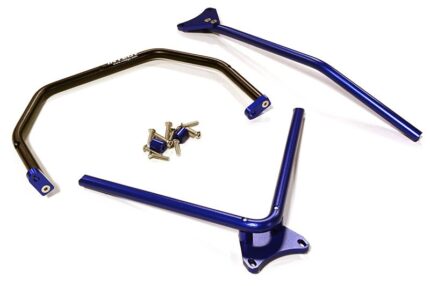 Machined Aluminum Alloy Inner Roll Cage for Traxxas 1/10 Slash 4X4 non-LCG(6808)