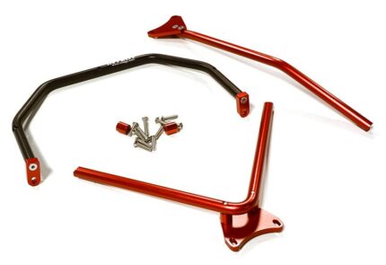 Machined Aluminum Alloy Inner Roll Cage for Traxxas 1/10 Slash 4X4 non-LCG(6808)