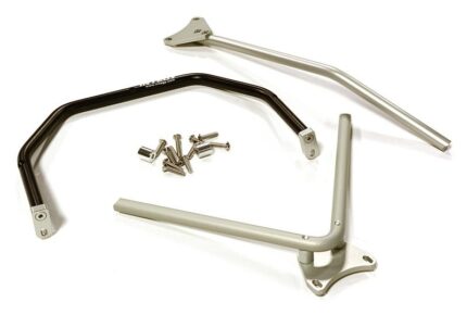 Machined Aluminum Alloy Inner Roll Cage for Traxxas 1/10 Slash 4X4 non-LCG(6808)
