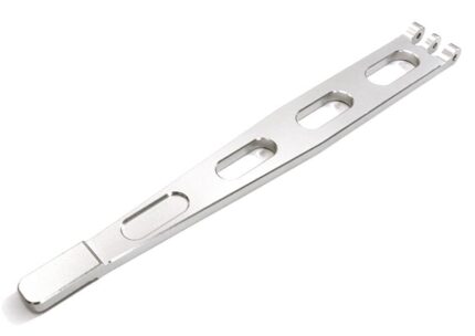 Billet Machined Alloy Battery Plate for Traxxas 1/10 TRX-4 Crawler & 4-Tec 2.0