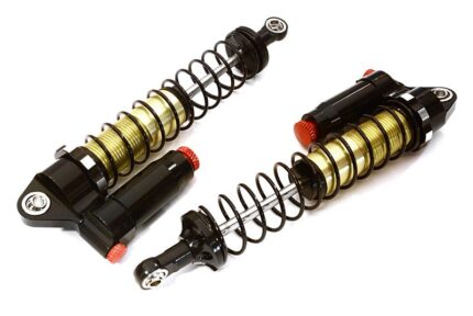 Rebound Adj Piggyback Shock (2) for Axial 1/10 & Off-Road Scale Crawler(L=134mm)
