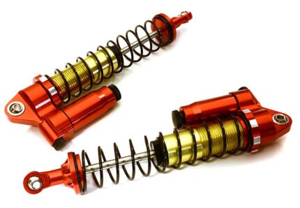 Rebound Adj Piggyback Shock (2) for Axial 1/10 & Off-Road Scale Crawler(L=134mm)