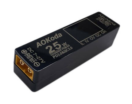 AOKoda LiPo to USB Power Converter PD3.0 & QC3.0 Adapter