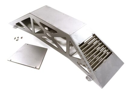 Realistic Heavy-Duty Metal Display Ramp 375x100x75mm for 1/10 Scale Off-Road
