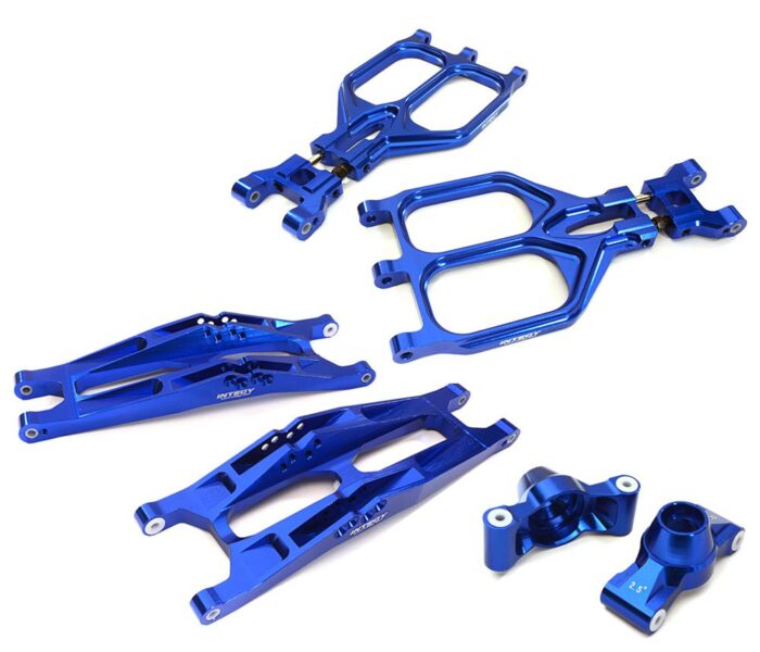 Billet Machined Rear Suspension Set for 1/10 T-Maxx/E-Maxx 3903/5/8, 4907/8 - Image 1