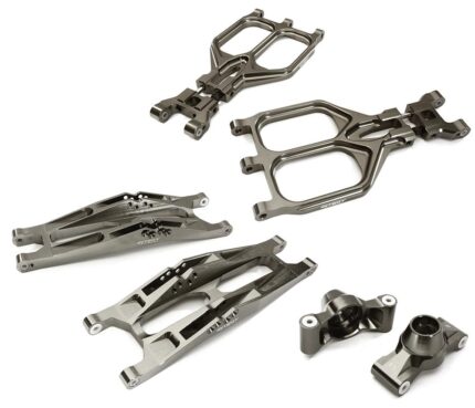 Billet Machined Rear Suspension Set for 1/10 T-Maxx/E-Maxx 3903/5/8, 4907/8
