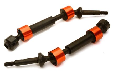 HD Steel Rear Universal Drive Shaft (2) for Traxxas 1/10 Slash 2WD & Nitro Slash