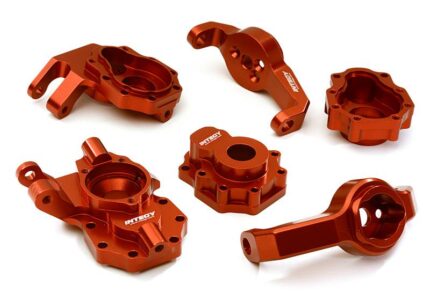 Machined Alloy Front Portal Housings & Uprights for Traxxas 1/10 TRX-4