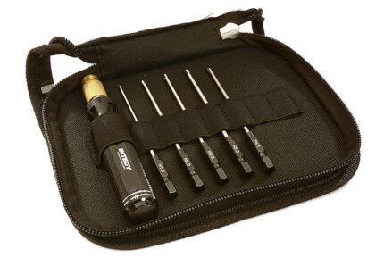 QuickPit 6 Piece Set, Phillips+Allen Tip w/ 1/4 Inch Adapter (1.5, 2, 2.5 & 3mm)
