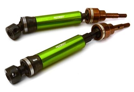 Dual Joint Telescopic Front Drive Shafts for TRX 1/10 Stampede 4X4 & Slash 4X4