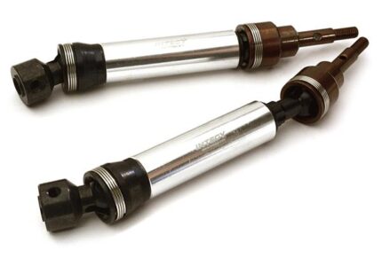 Dual Joint Telescopic Front Drive Shafts for TRX 1/10 Stampede 4X4 & Slash 4X4