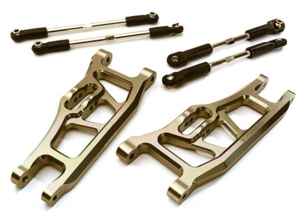 Billet Machined Extended 34mm Front Suspension Conversion for 1/10 Slash 2WD