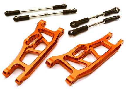 Billet Machined Extended 34mm Front Suspension Conversion for 1/10 Slash 2WD