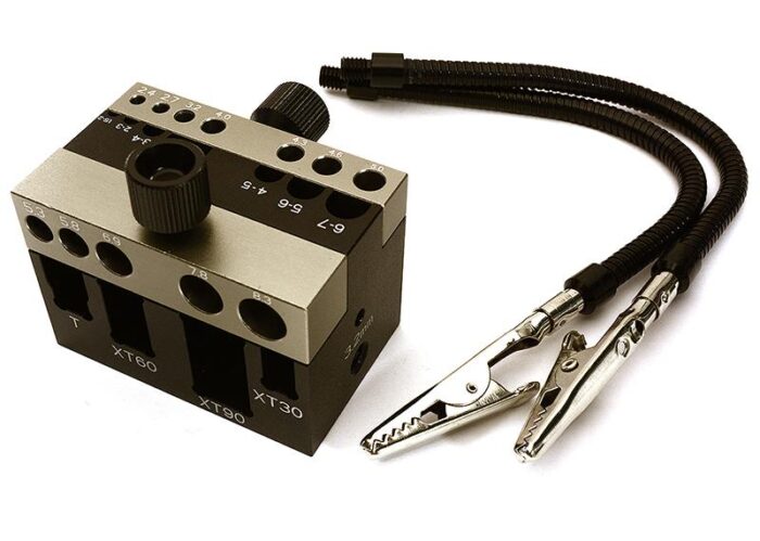 Alloy Machined Universal Connectors & Plugs Workstation Soldering Jig - Image 1